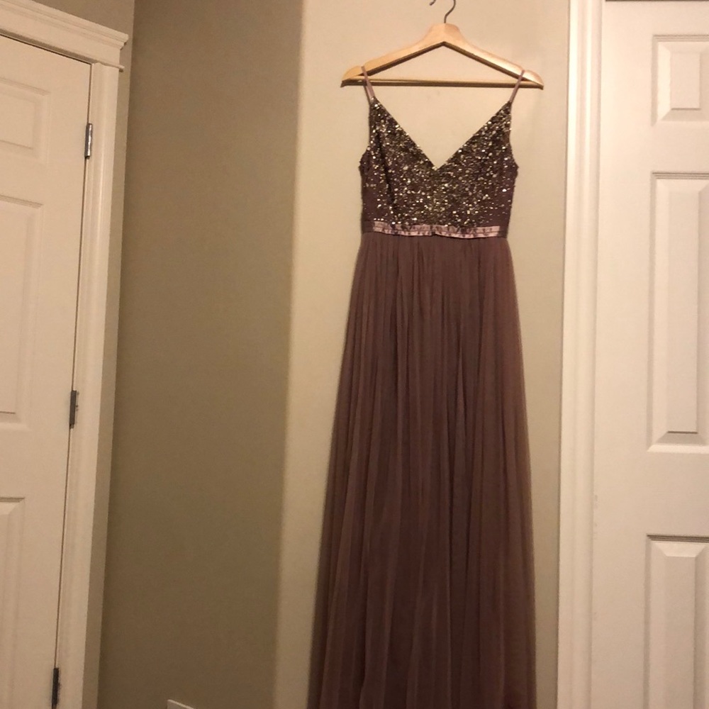 Beaded Bridesmaid Dress